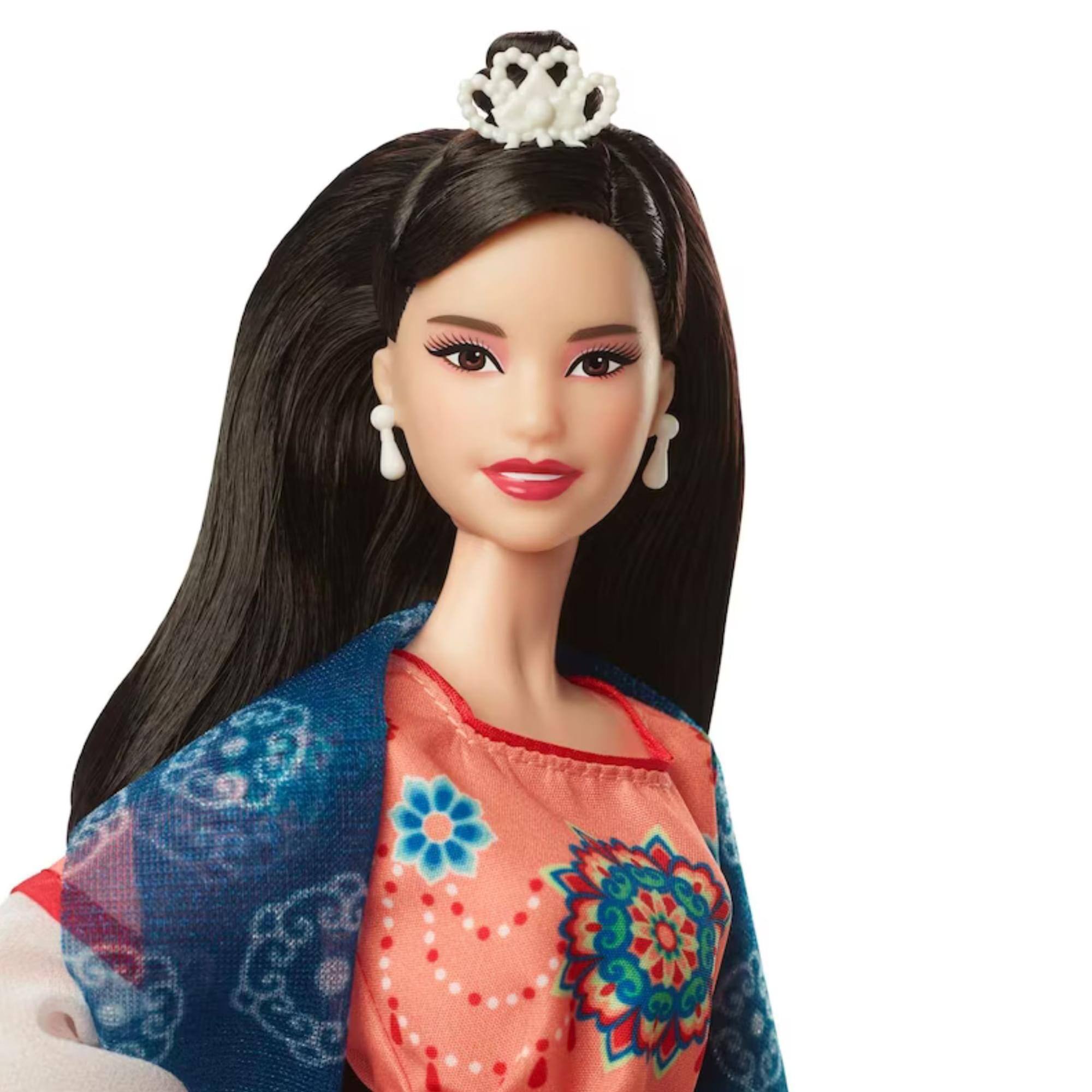 Alt View 3. Mattel - Barbie Lunar New Year Collector Doll - Red.
