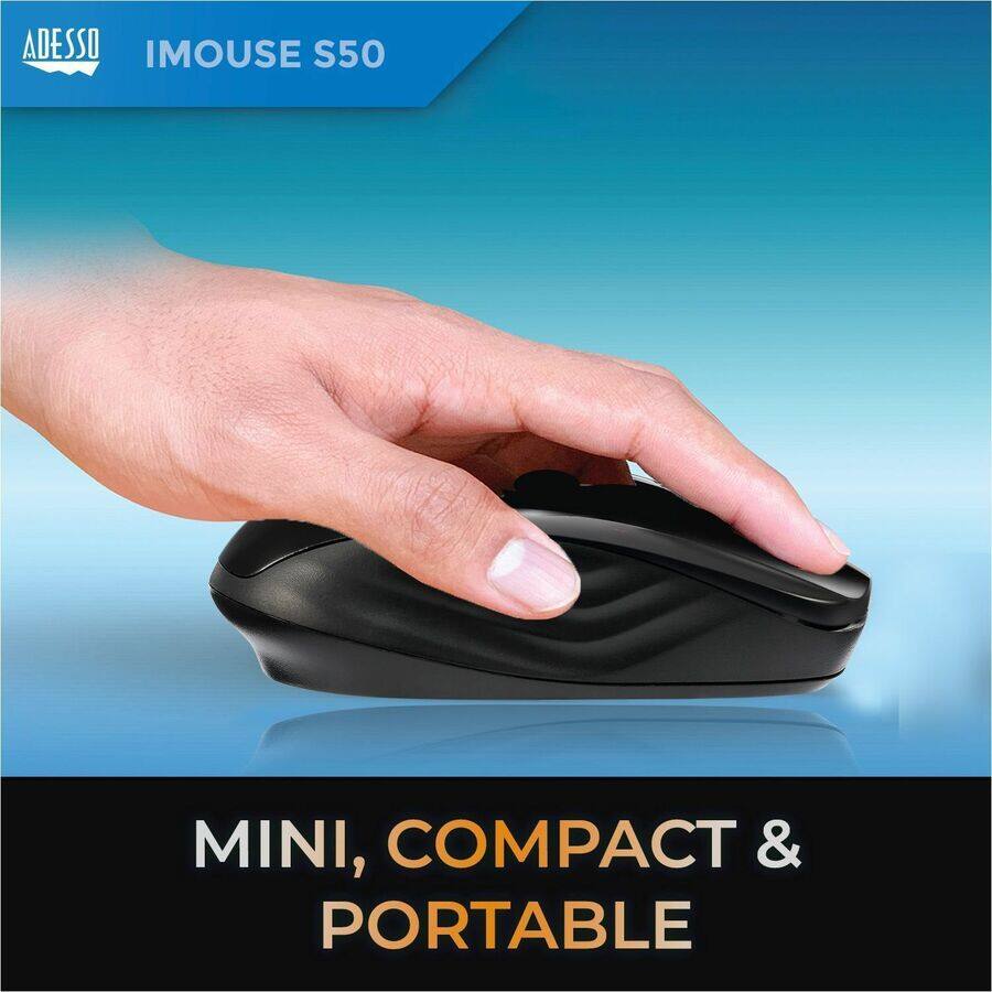 ADESSO  
IMOUSE S50  

MINI, COMPACT & PORTABLE