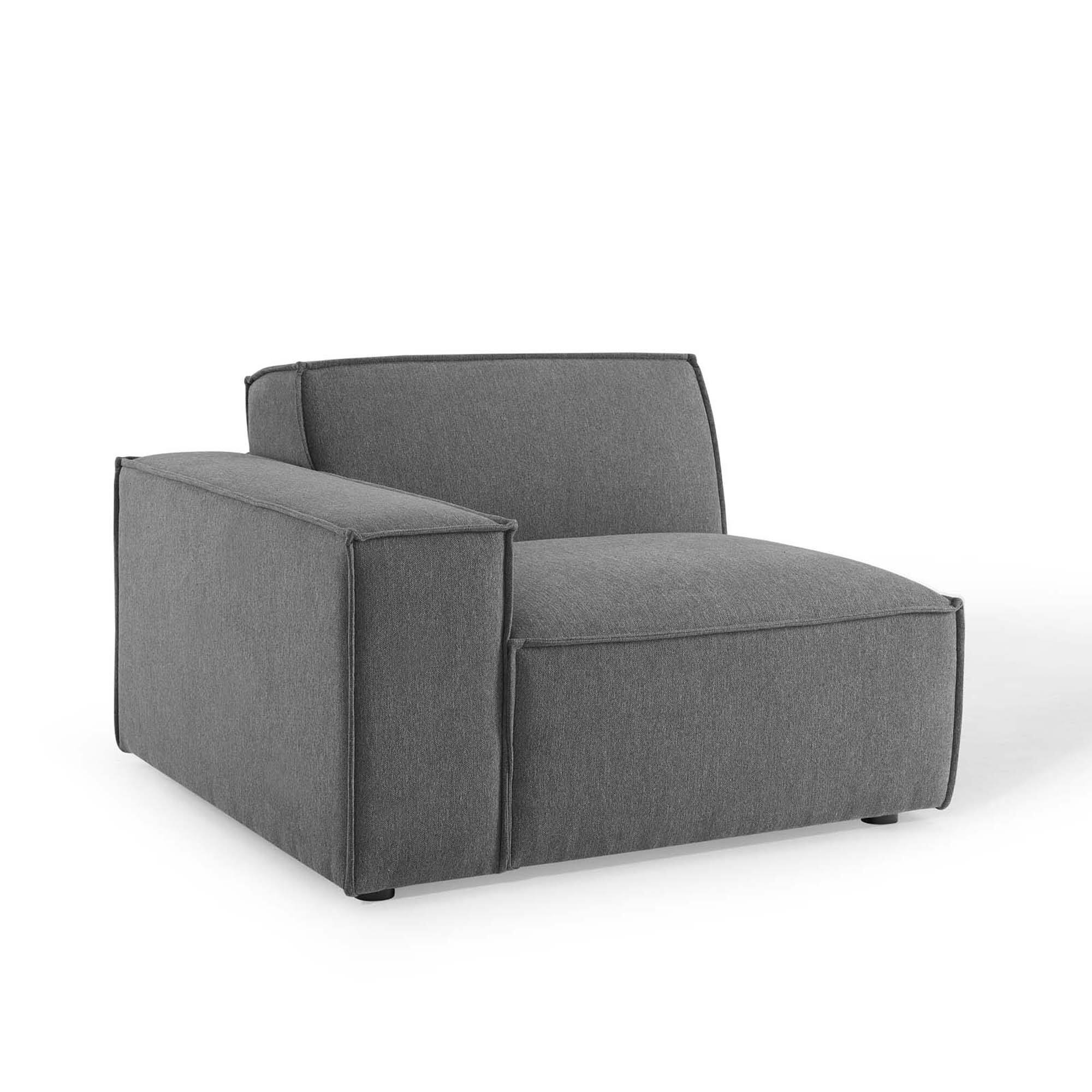 Alt View 1. Modway - Restore 7-Piece Sectional Sofa by Modway - Brown.