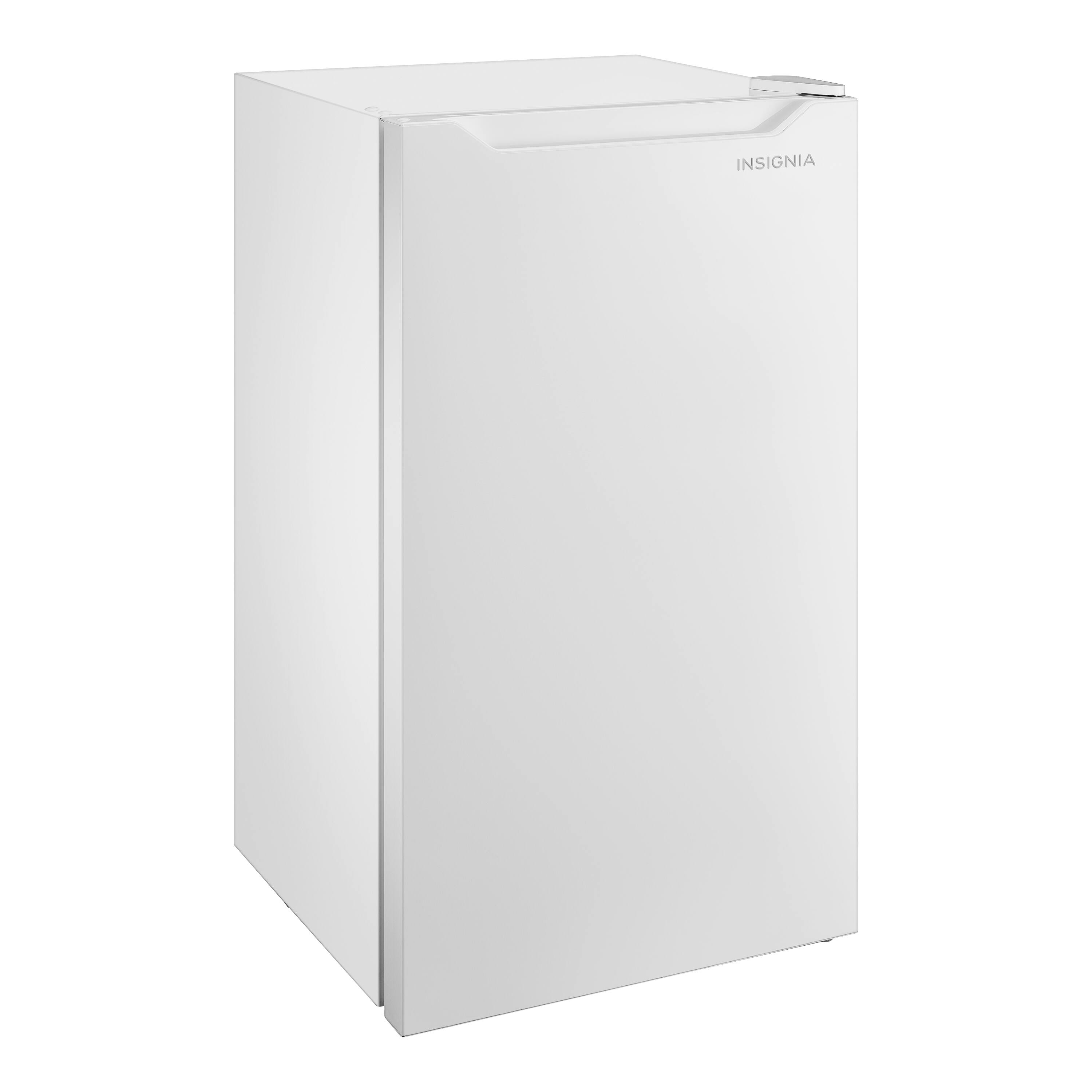 Alt View 13. Insignia™ - 3.3 Cu. Ft. Mini Fridge with Door Storage and ENERGY STAR Certification - White.
