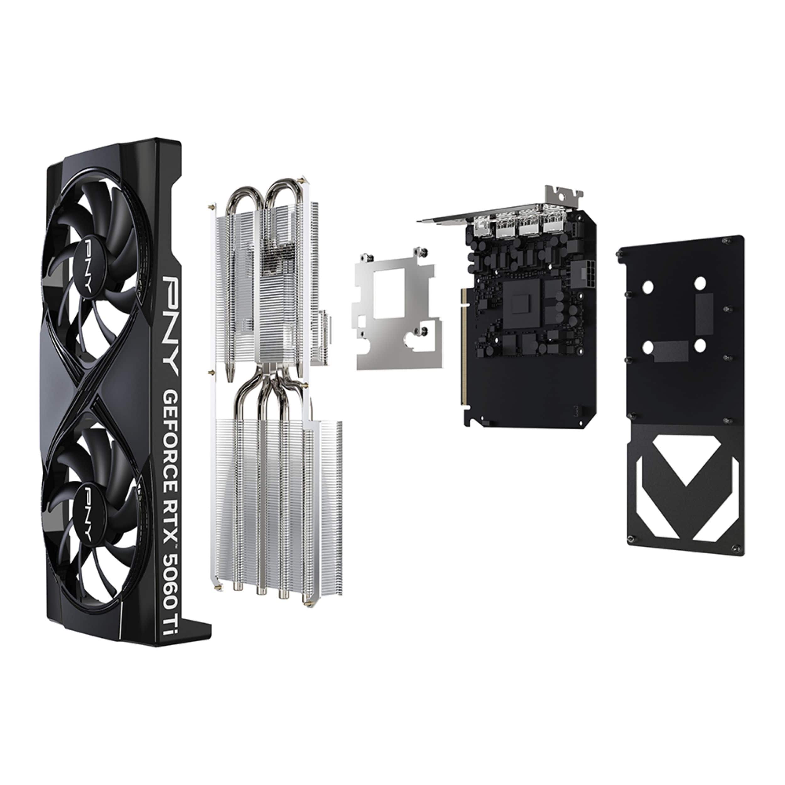 PNY GeForce RTX 5060 Ti Overclocked 16GB GDDR7 PCI Express 5.0