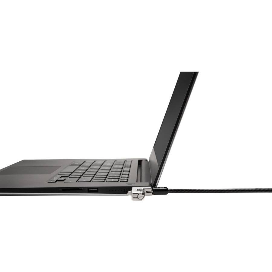 Alt View 4. Kensington - Kensington Slim Combination Lock for Standard Slot-Serialized - Resettable - 4-digit - Combination Lock - Carbon Steel.