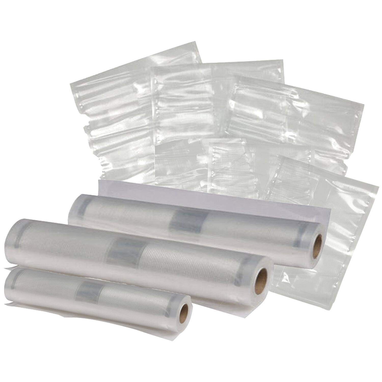 Front. Nesco - Vacuum Sealer Bag Variety Pack - Clear.