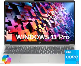 HP - 15.6" Touch-Screen Laptop - Intel Core i3 1315U 2023 - 32GB Memory - 512GB SSD -Windows 11 Pro - Silver