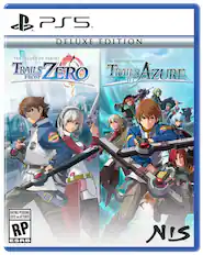 PS5 DELUXE EDITION
THE LEGEND OF HEROES
TRAILS ZERO
FROM
THE LEGEND OF HEROES
TRAILS TO AZURE
RATING PENDING
COTE EN ATTENTE
RP
ESRB
NIS