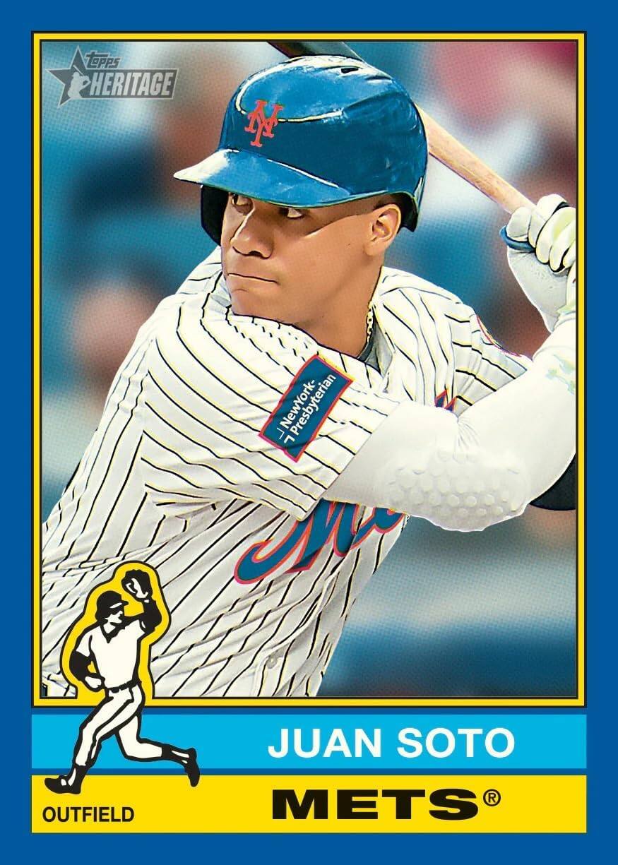 Topps Heritage New York  
Outfield  
Juan Soto  
Mets