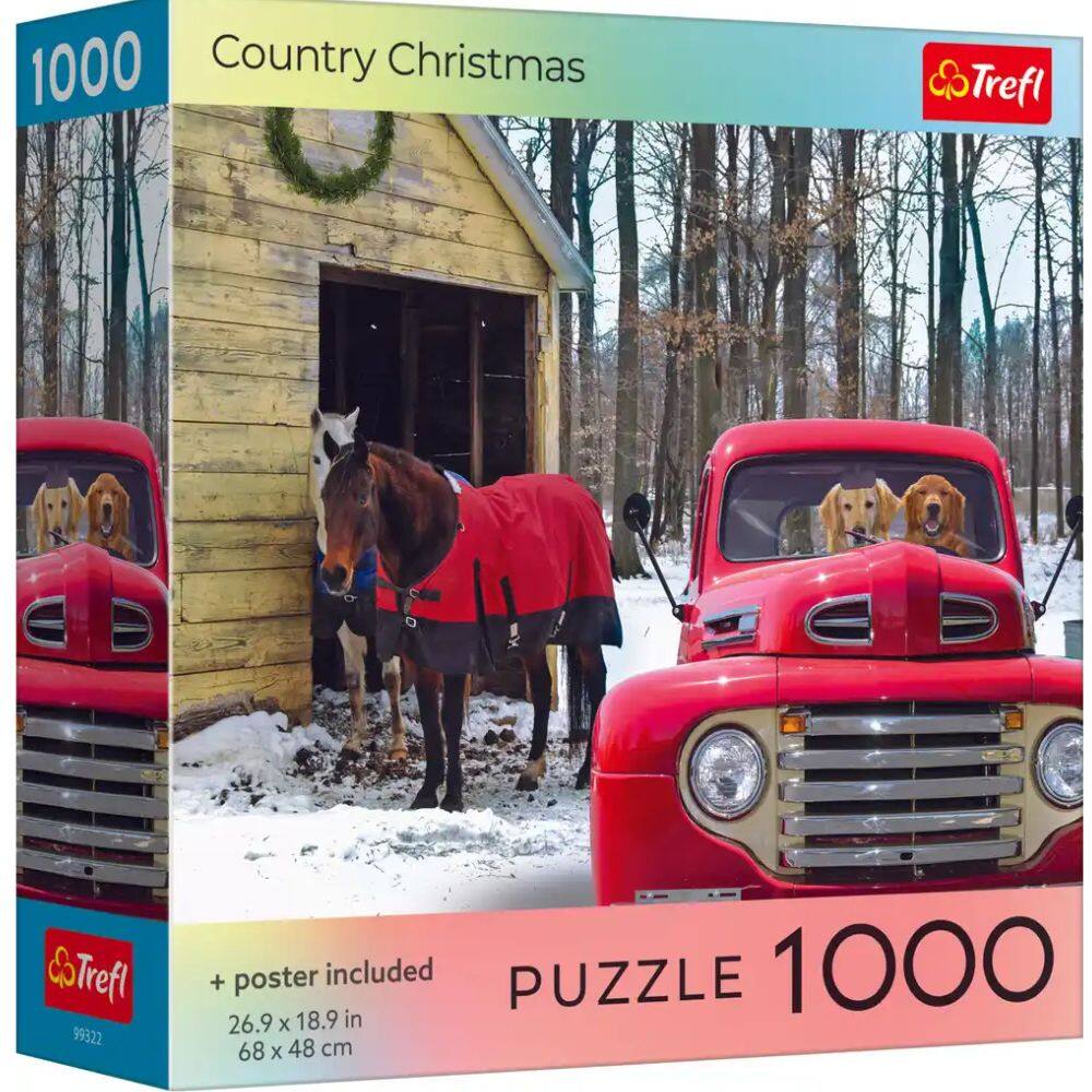 Trefl - 1000 Piece Puzzle - Country Christmas price history on PriceWatchPro