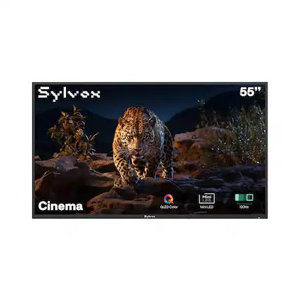 Sylvox
55"
Cinema
QLED Color
Mini LED
120Hz