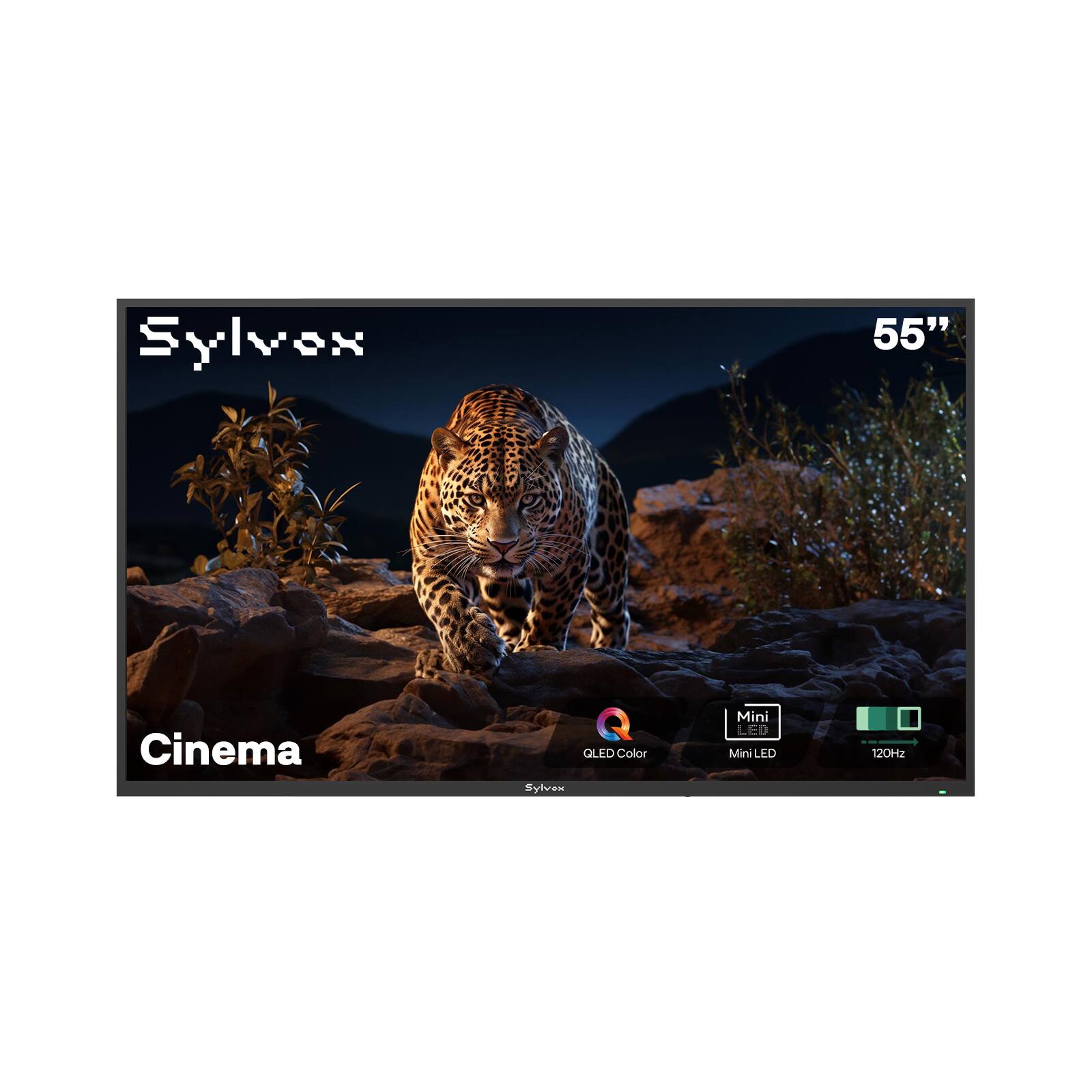 Sylvox  
55"  
Cinema  
QLED Color  
Mini LED  
120Hz