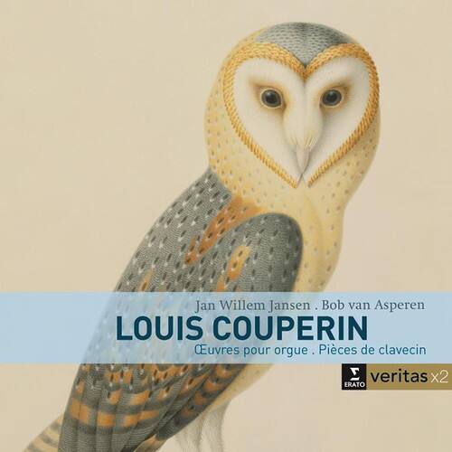Jan Willem Jansen, Bob van Asperen  
LOUIS COUPERIN  
Œuvres pour orgue. Pièces de clavecin  
veritas x2  
ERATO