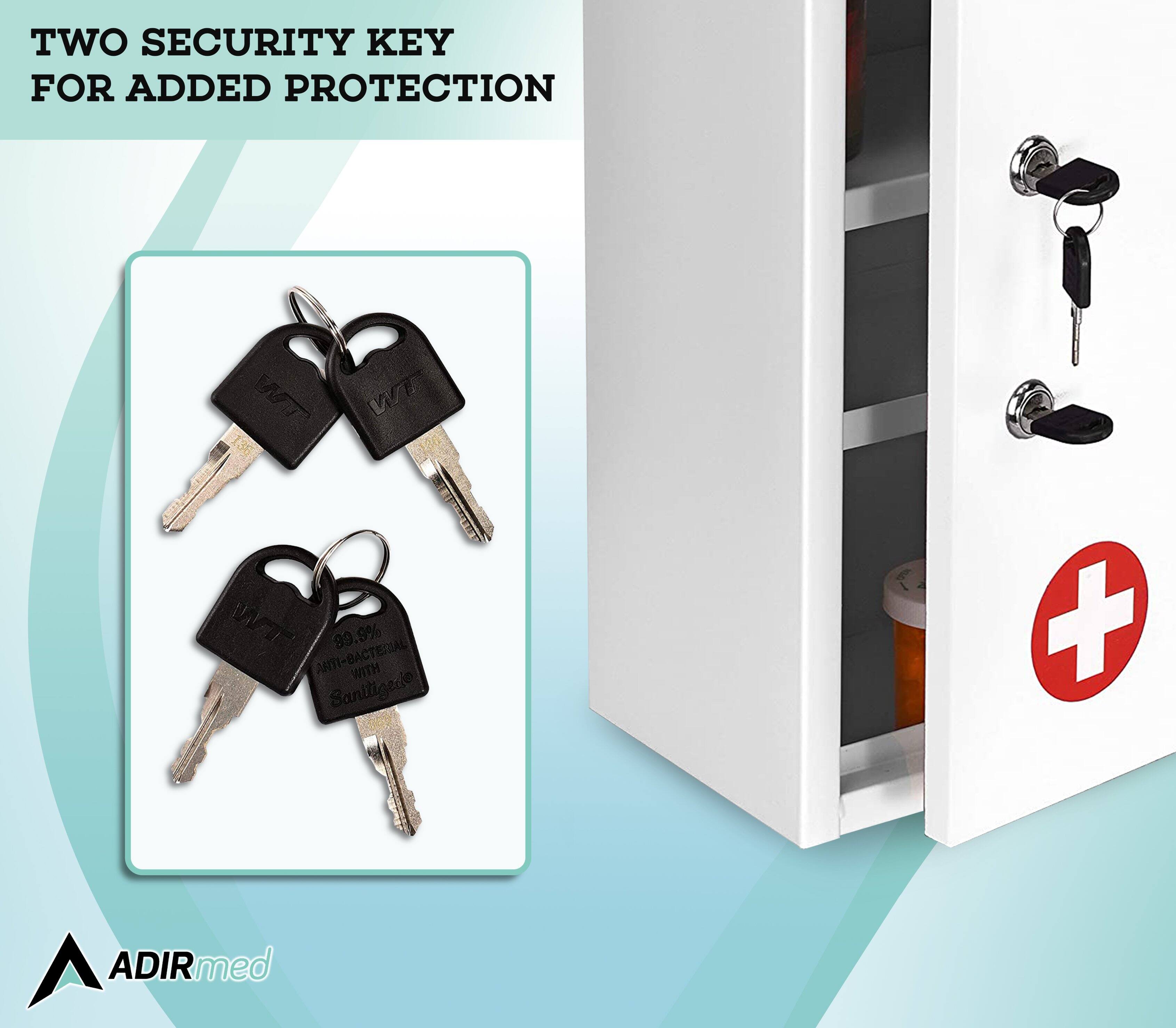 WT WT 99.9% ANTI-BACTERIAL Sanitized + ADIRmed
TWO SECURITY KEY FOR ADDED PROTECTION