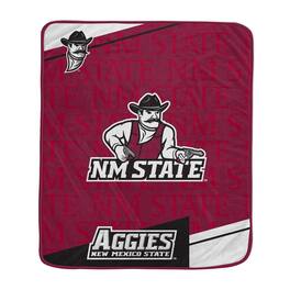 Pegasus - New Mexico State Aggies 50" x 60" Diagonal Ghost Ultra Soft Blanket - Multicolor