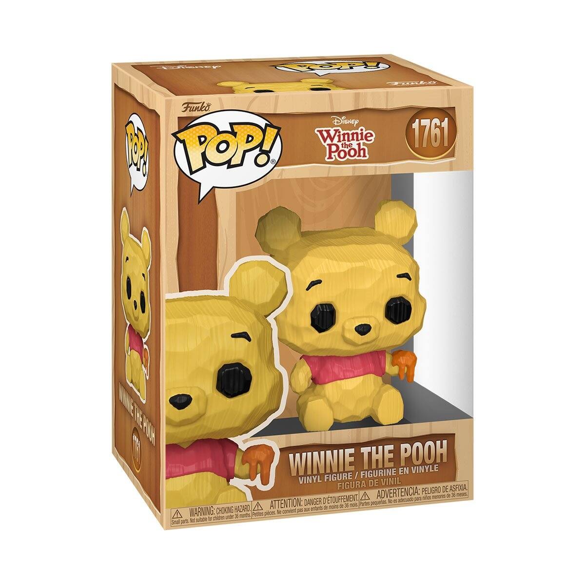 Disney
Funko
Funko Disney Winnie the Pooh
1761
WINNIE THE POOH FIGURINE EN VINYLE FIGURE I VINYL FIGURA DE VINIL PELIGRO DE ASFIXIA. D TOUFFEMENT, A ADVERTENCIA: No es adecuado para niños menores de 36 meses. ATTENTION: DANGER moins de 36 mois, petites pièces. HAZARD, WARNING: CHOKING HAZARD, Small parts not suitable for children under 36 months.