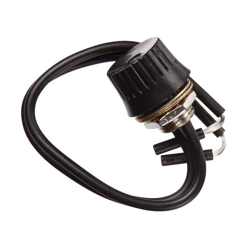 Angle. Jandorf - Jandorf 3 amps Single Pole Rotary Appliance Switch Black 1 pk - Black.
