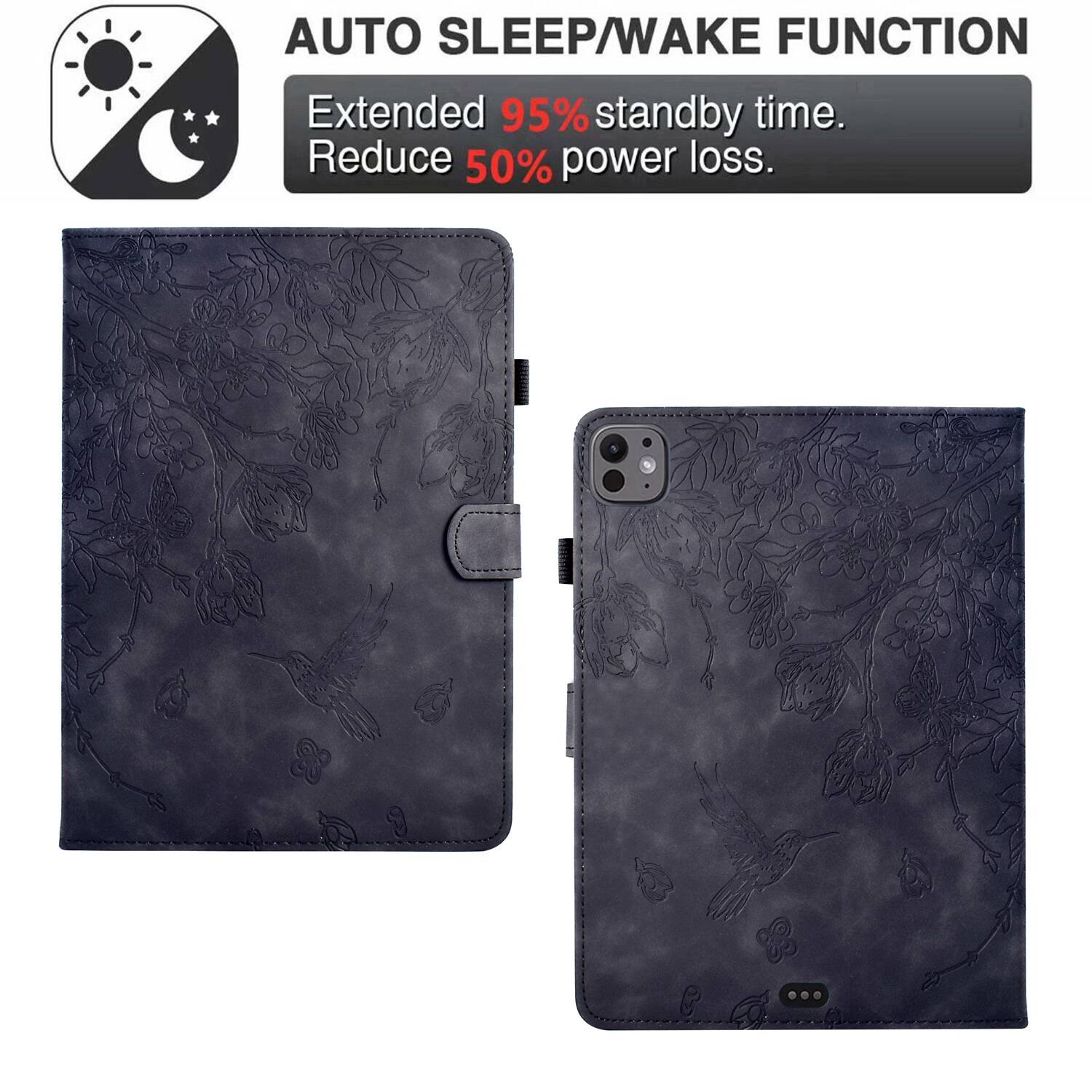 AUTO SLEEP/WAKE FUNCTION  
Extended 95% standby time.  
Reduce 50% power loss.