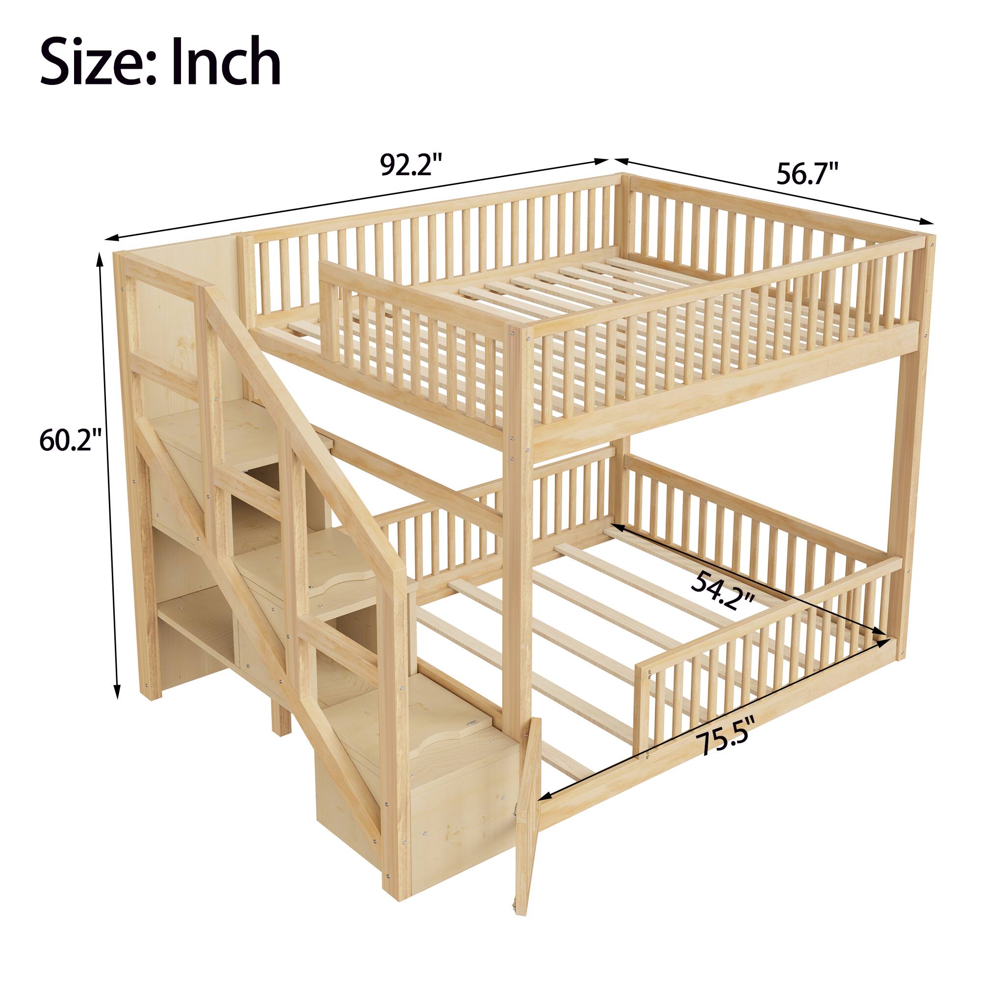 Size: Inch  
92.2" 56.7" 60.2" 54.2" 75.5"