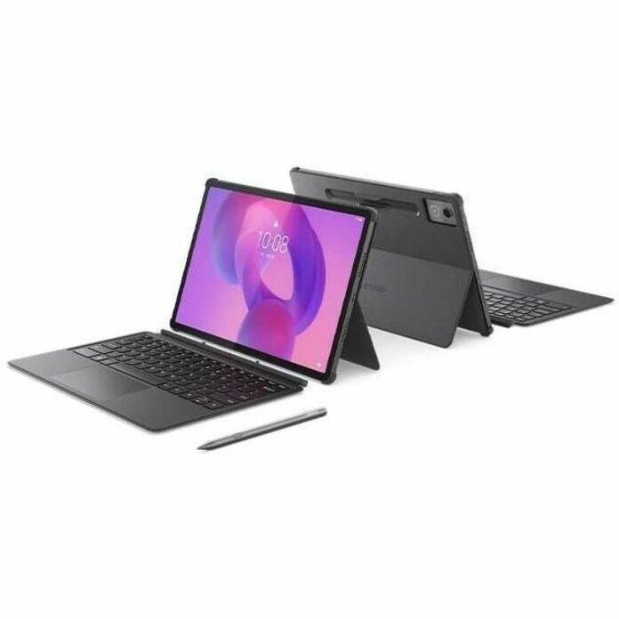 Alt View 2. Lenovo - Lenovo Idea Tab Pro TB373FU Tablet - 12.7" 3K - MediaTek Dimensity 8300 Octa-core - 8 GB - 128 GB Storage - Android 14 - Luna Gray.