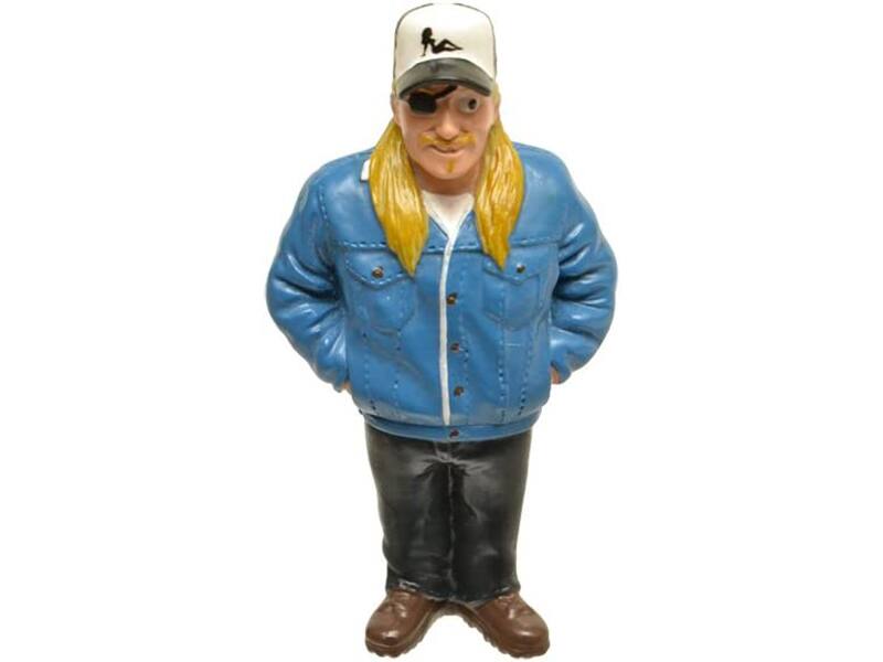 Alt View 1. American Diorama - One Eyed Jack "Trailer Park" Figure For 1:18 Scale Diecast Model Cars by American Diorama.