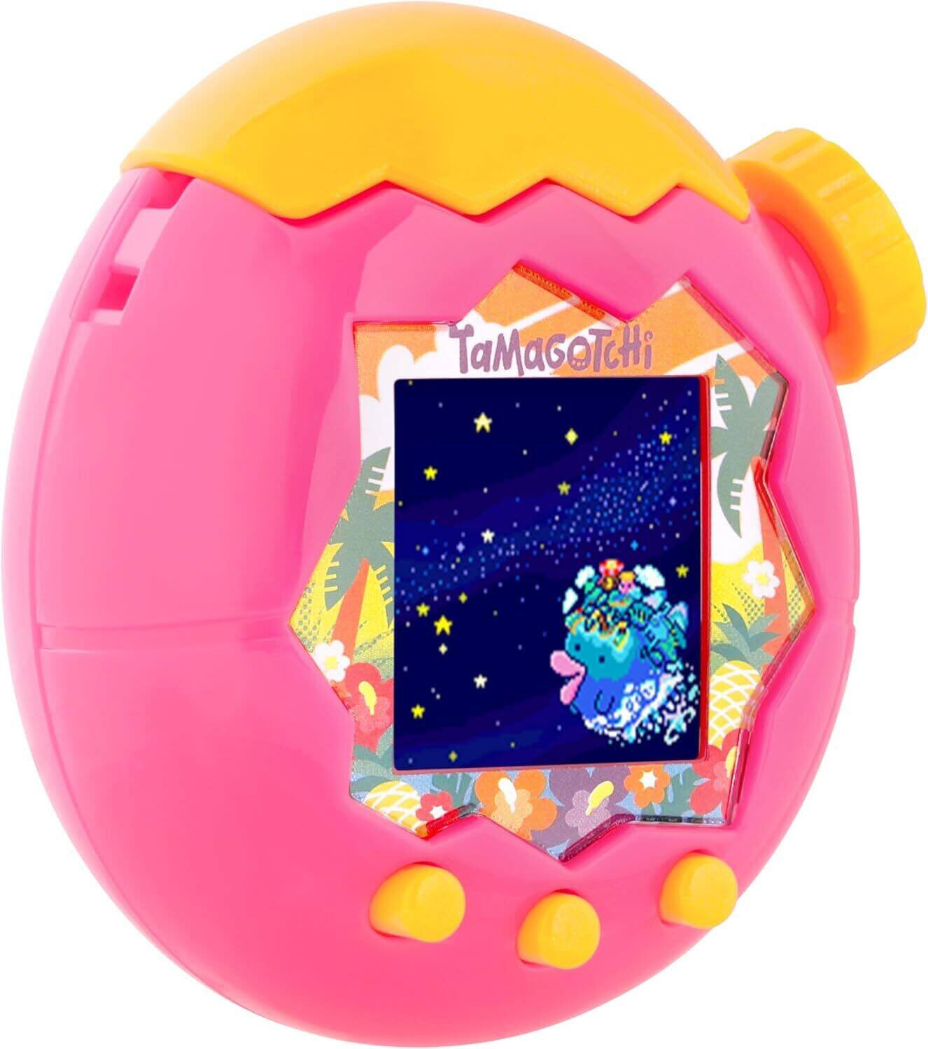 Alt View 2. Bandai - Bandai Tamagotchi Paradise - Orange Tropics Interactive Digital Pet Toy - Orange.