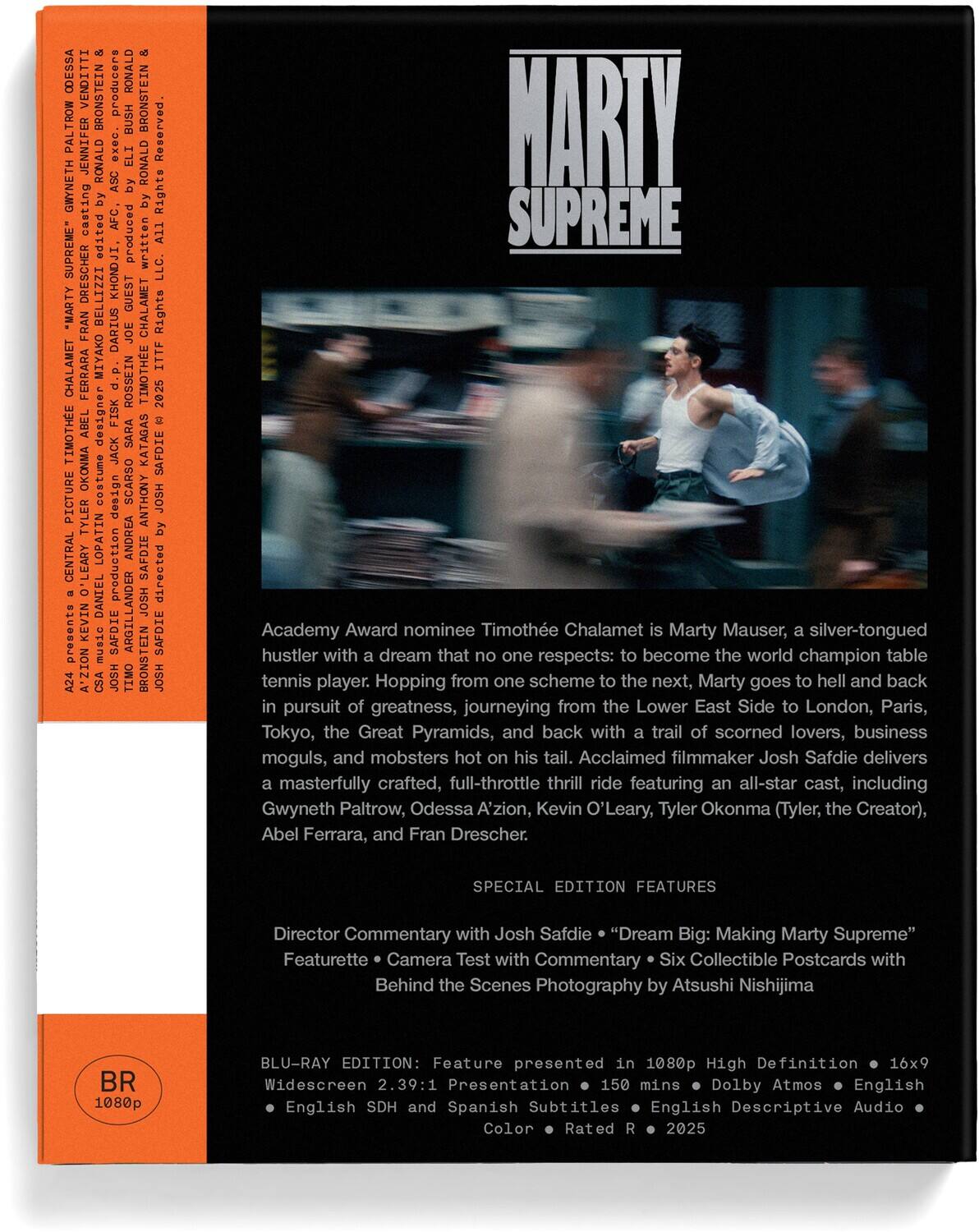 Alt View 1. Marty Supreme   - BLU-RAY.