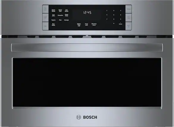 Panel Lock
Sensor Reheat
Speed Chef
Popcorn
More Modes
Clock
Sensor Cook
Auto Defrost
Convection
Frozen Foods
Pizza
Beverage
Kitchen Timer
Power Level
Microwave +30 sec
Settings
Start/Enter
Amount
Clear/Off
12:45