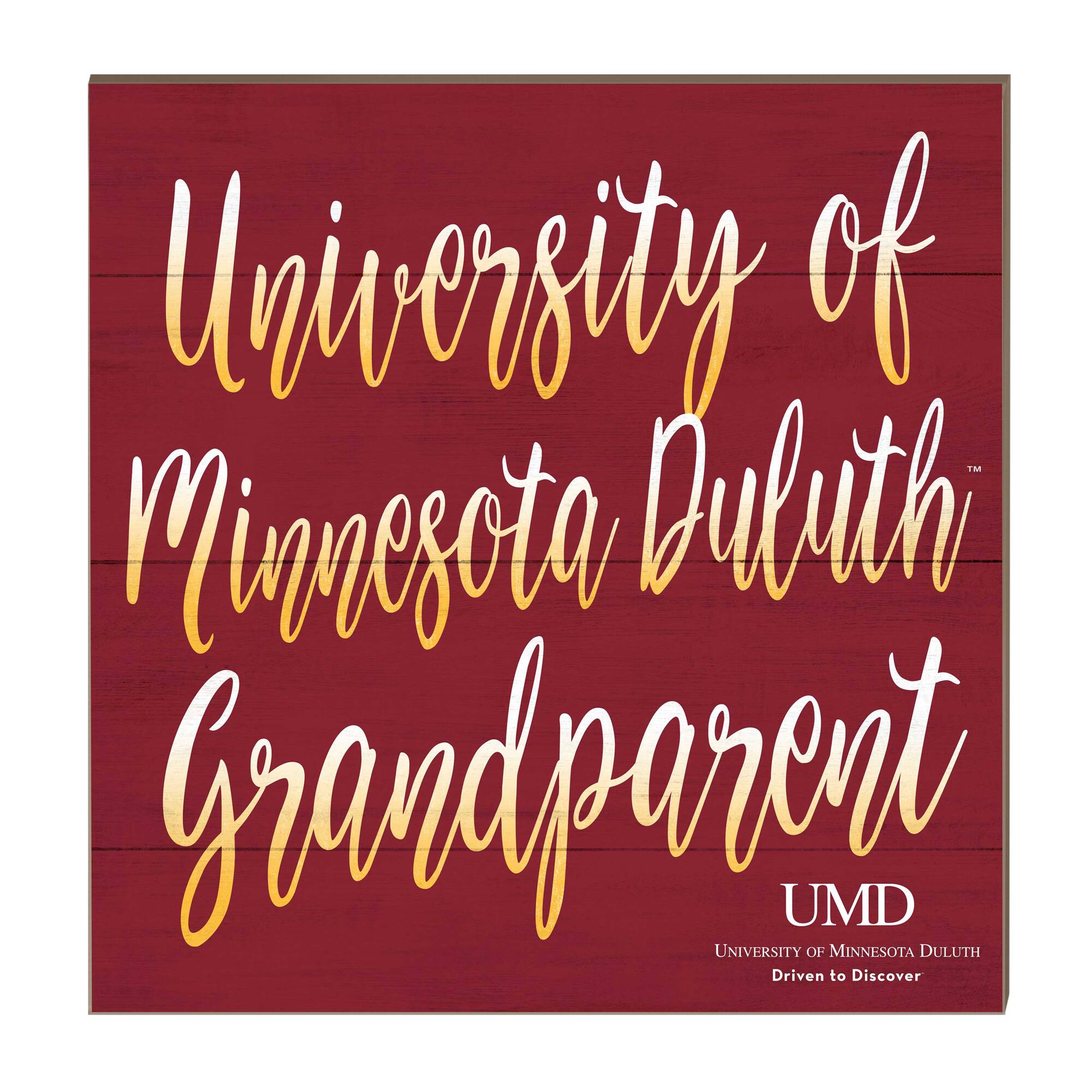 Minnesota Duluth Bulldogs 10'' x 10'' Grandparent Plaque