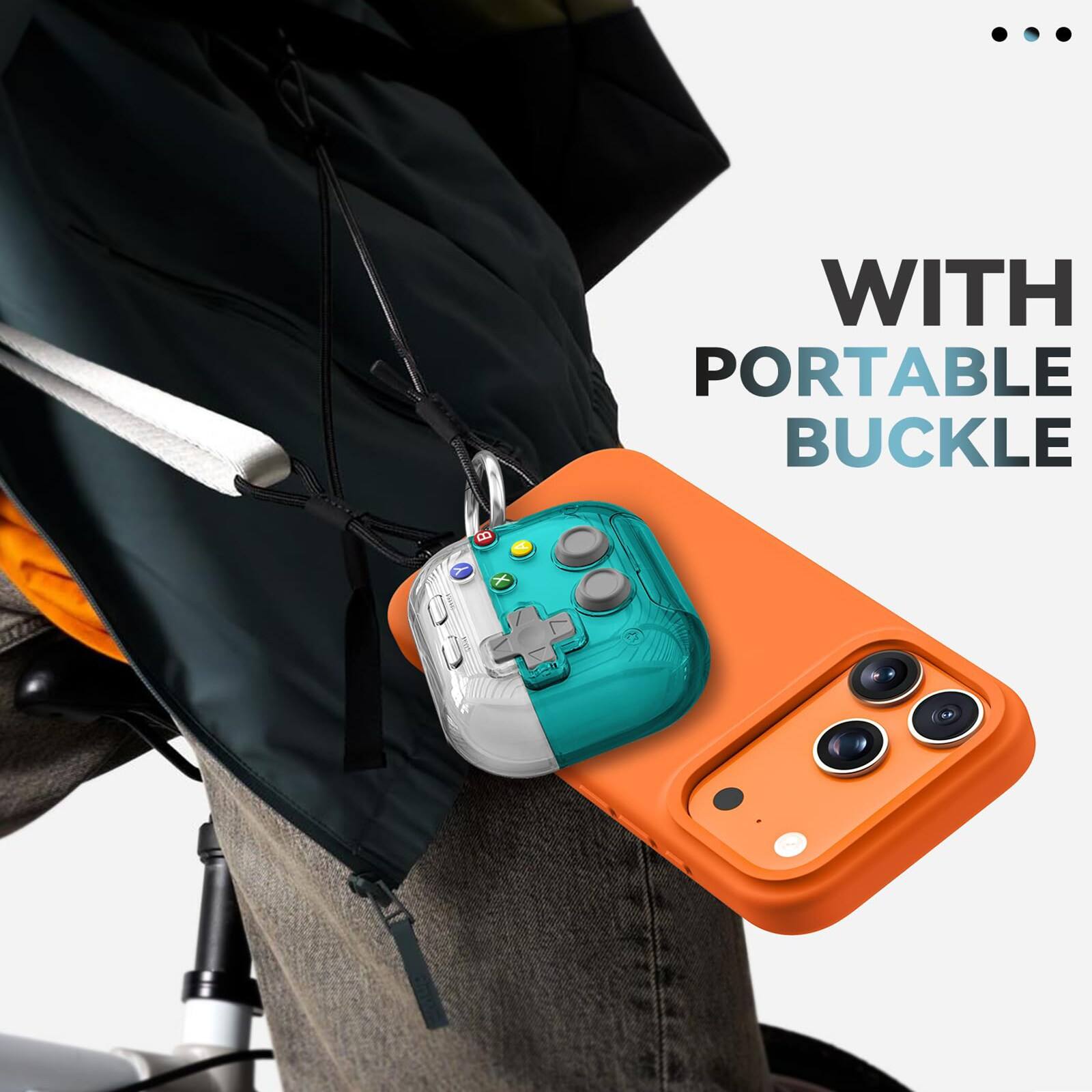 WITH PORTABLE BUCKLE