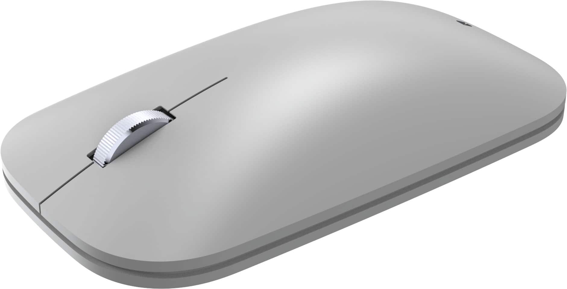 Angle. Incase - Modern Mobile Mouse Designed by Microsoft - Platinum.