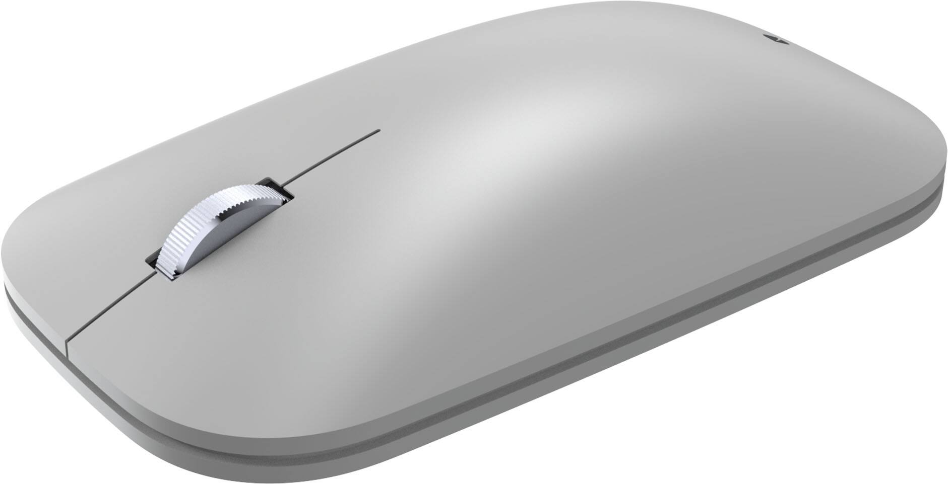 Angle. Incase - Modern Mobile Mouse Designed by Microsoft - Platinum.