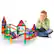 Alt View 6. PicassoTiles - PICASSO-TILES Race Track Magnetic Tiles for Kids, 128PCS with 3 Racing Cars, STEM Building Blocks Educational Toy - Multicolor.