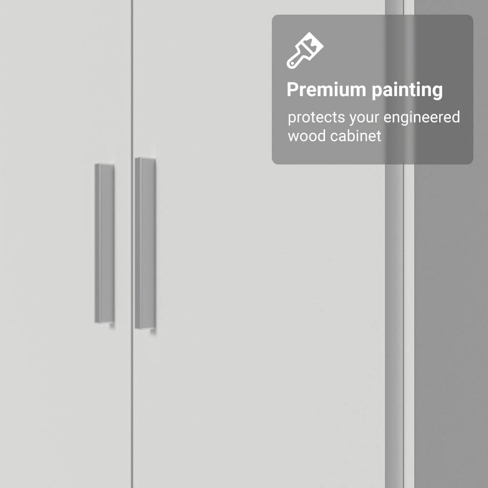 Premium painting  
protects your engineered wood cabinet