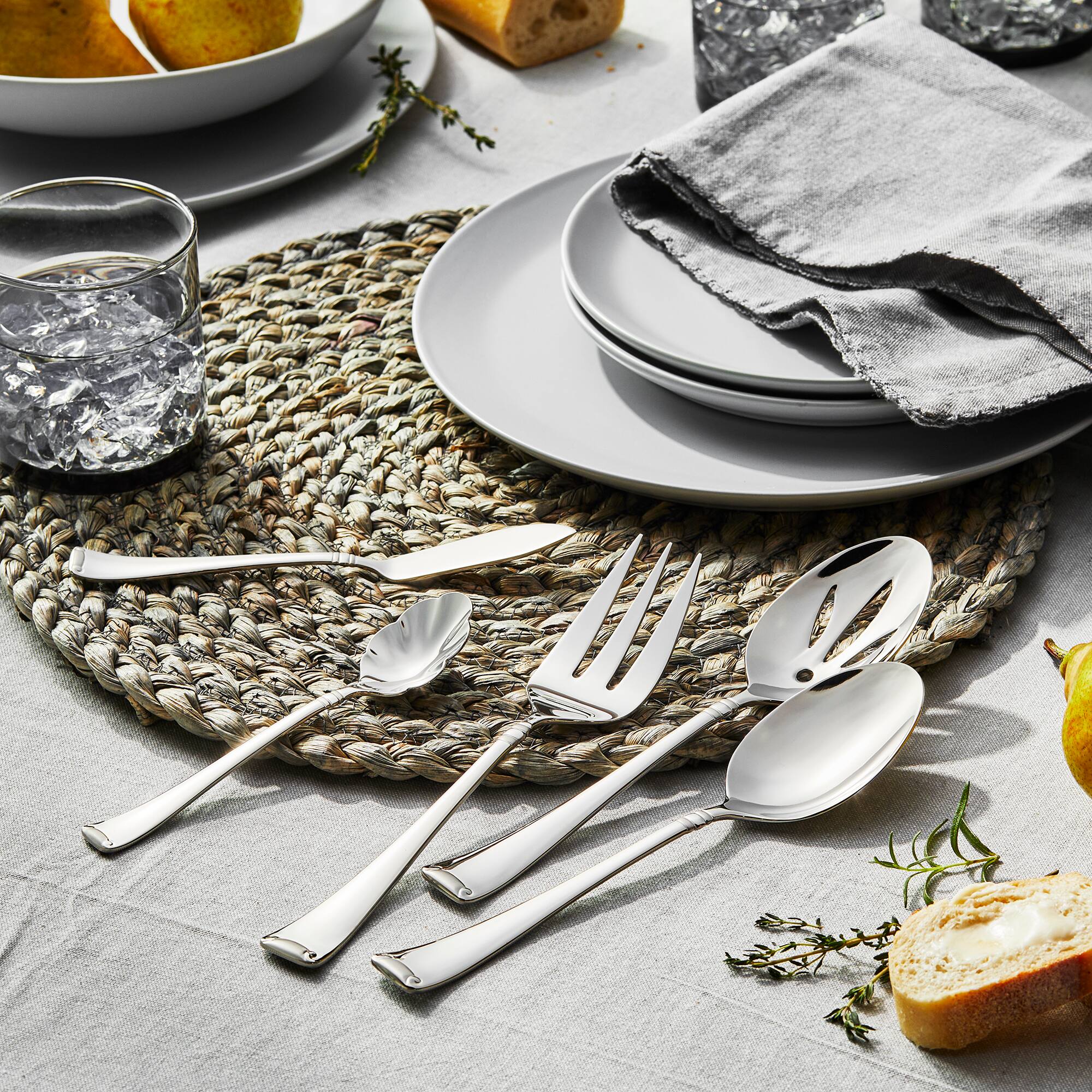 Alt View 4. ZWILLING - ZWILLING Angelico 65-pc 18/10 Stainless Steel Flatware Set - Stainless Steel.