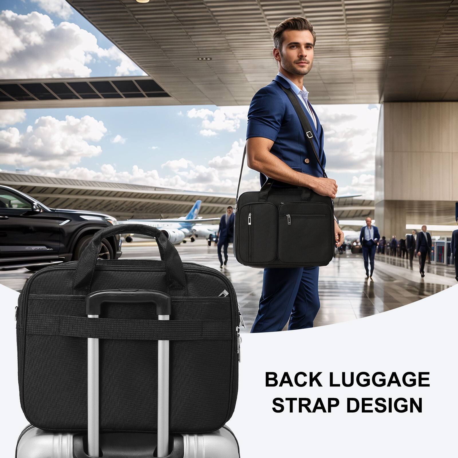 BACK LUGGAGE STRAP DESIGN