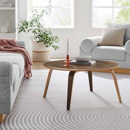 Fathom Wood Coffee Table by Modway - Walnut