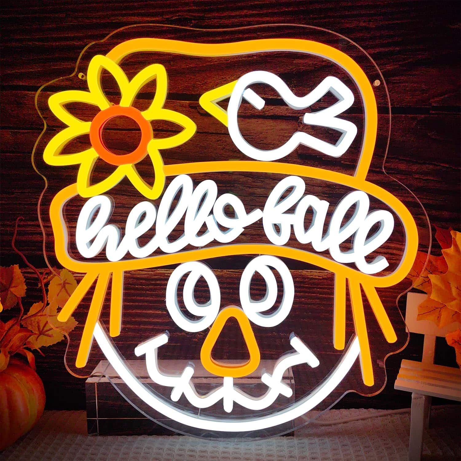 Auledio - Fall Neon Sign Thanksgiving Neon Sign dimmable Neon Thanksgiving Sign for Wall Decor Thanksgiving Neon Window Lights - Multicolor