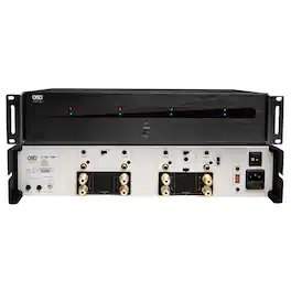 OSD Audio - Nero HTX4150 4-Channel Class D Power Amplifier, 175W RMS per Channel, Bridgeable, Fan Cooled - Black