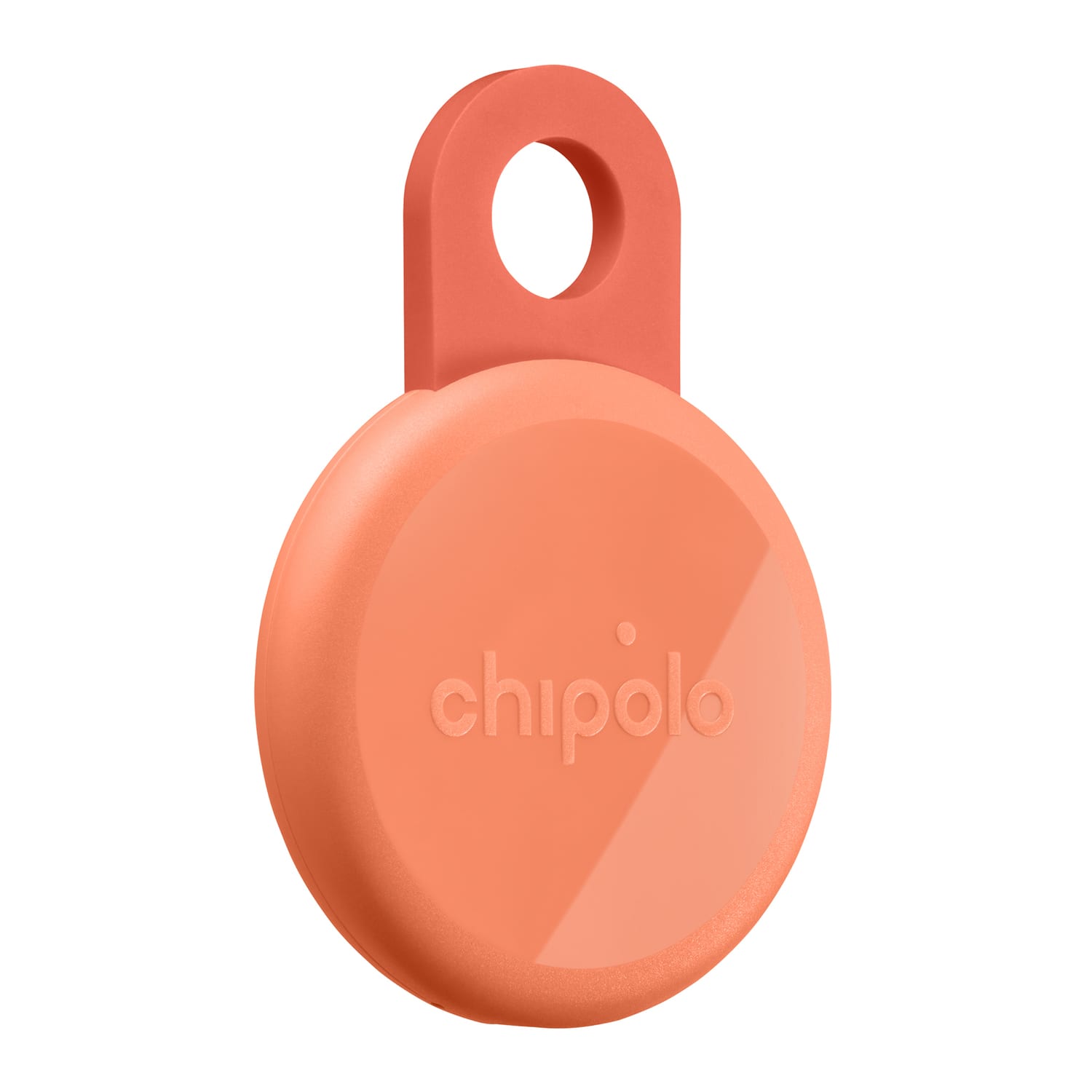 Chipolo - LOOP Rechargeable Device Tracking Tag 1 Pack - Coral