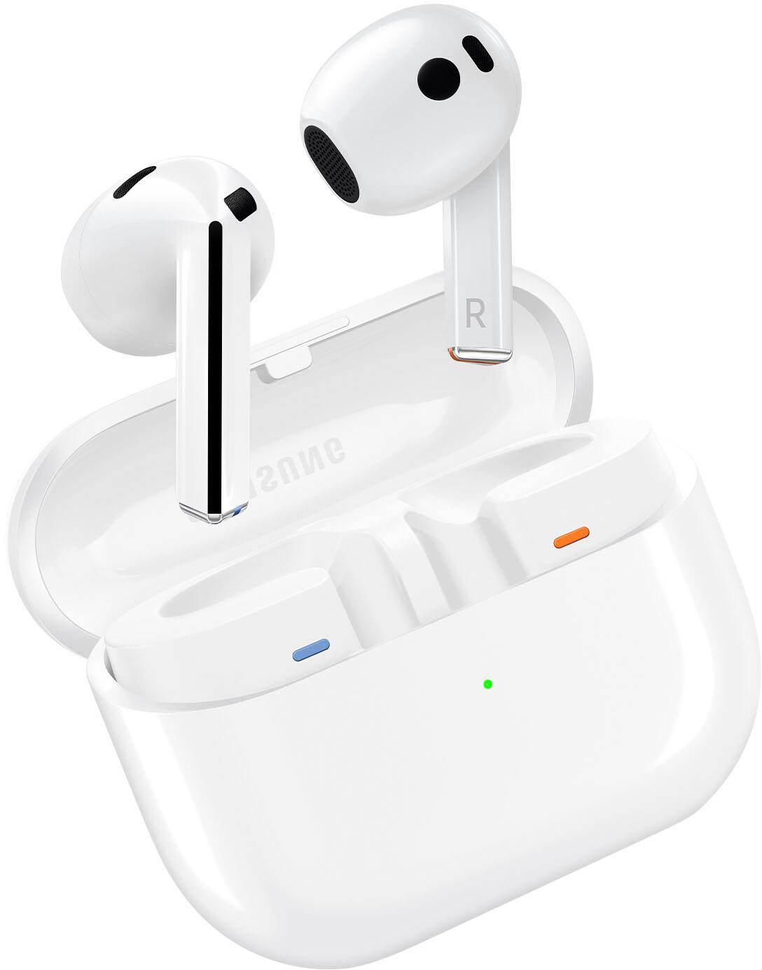 Samsung - Galaxy Buds3 Wireless Earbud Headphones - White