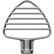 Front. KitchenAid - Stainless Steel Pastry Beater for KitchenAid Tilt Head Stand Mixers - Stainless Steel.