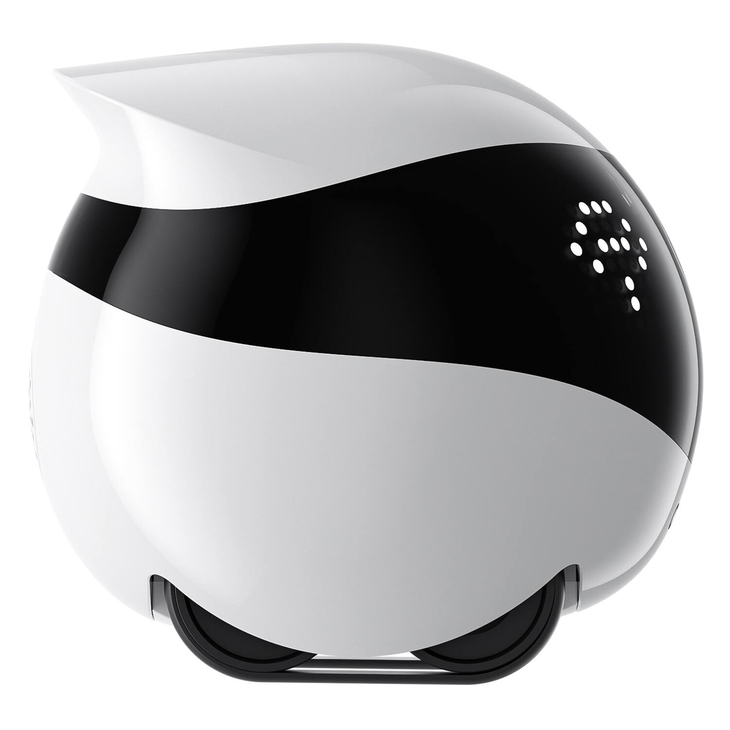 Alt View 10. Enabot - EBO Air 2 Whole-Home Mobile Robot 2K Ultra HD Camera, Remote Monitoring and Control - Dove White.
