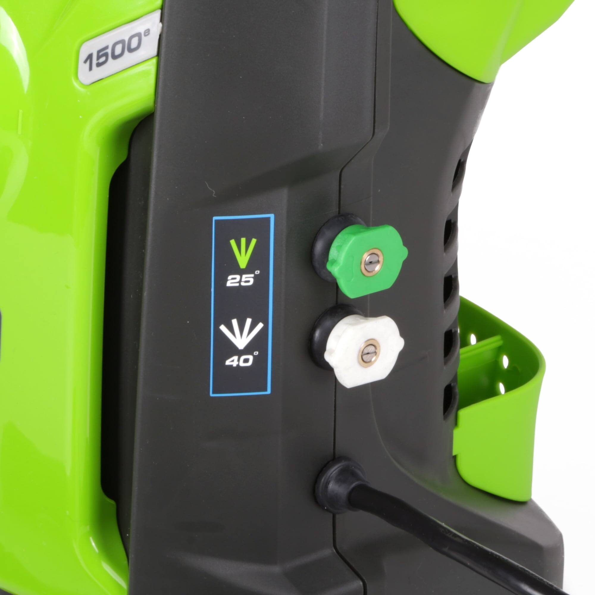 Alt View 4. Greenworks - Greenworks 13 Amp 1500-PSI 1.2-GPM Electric Pressure Washer, 5120902 - Green.