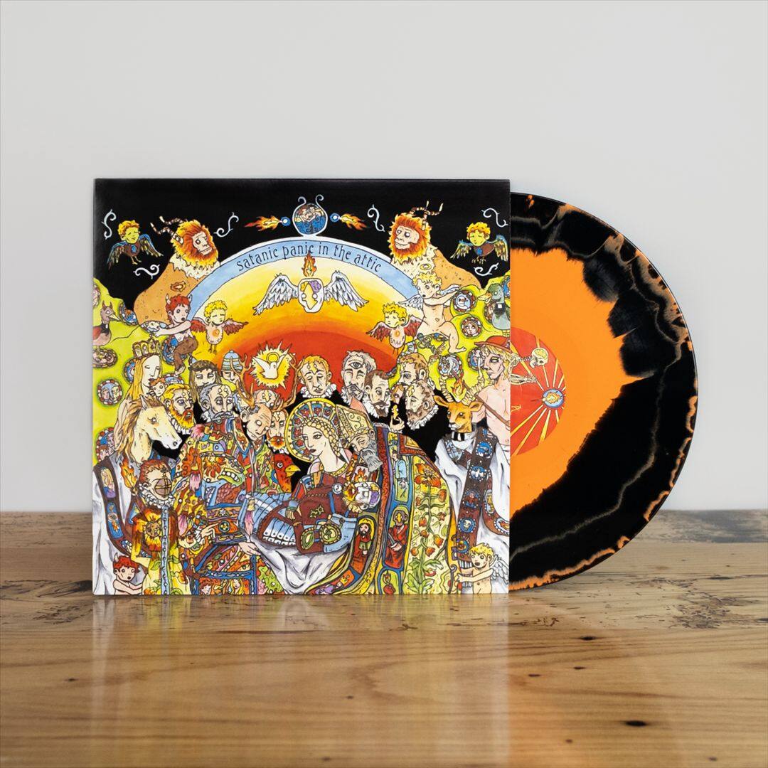 Front. Satanic Panic in the Attic [Orange/Black Swirl Vinyl] [LP].
