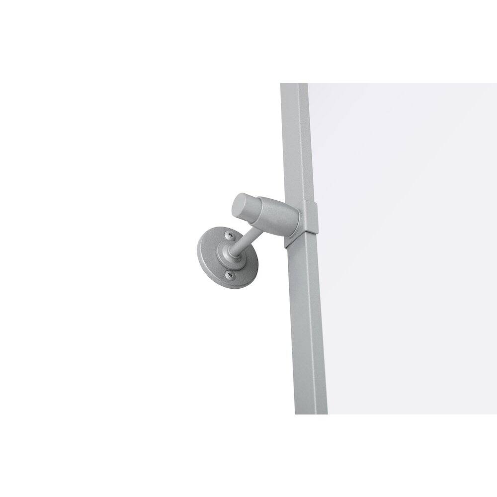 Alt View 8. Elegant Kitchen and Bath - Amoura 40X30 Pivot Mirror In Silver - Silver.