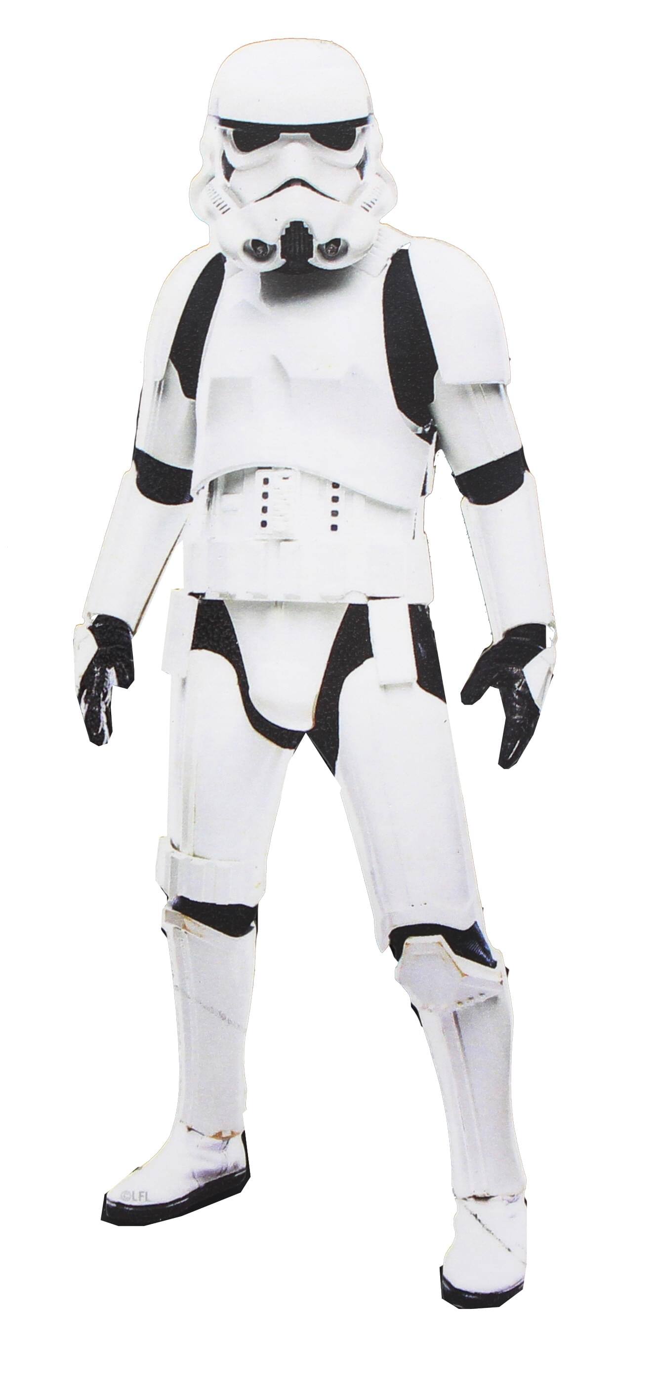 Front. NMR Distribution - Star Wars Stormtrooper Funky Chunky Magnet - White.