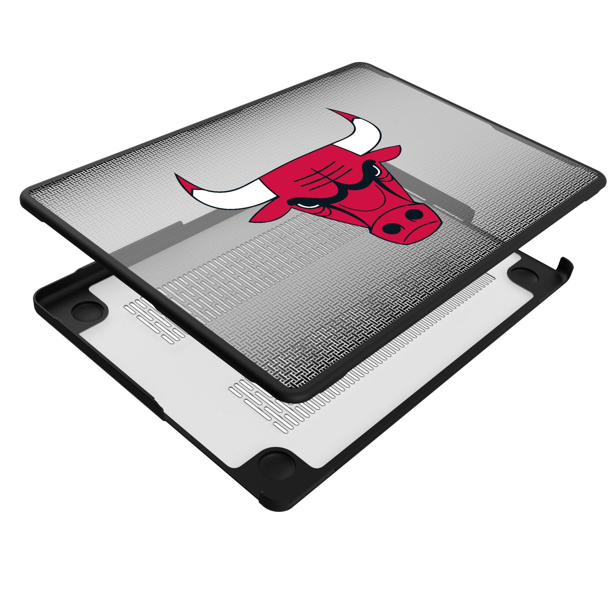 Alt View 3. Keyscaper - Chicago Bulls Linen MacBook Case - Multicolor.