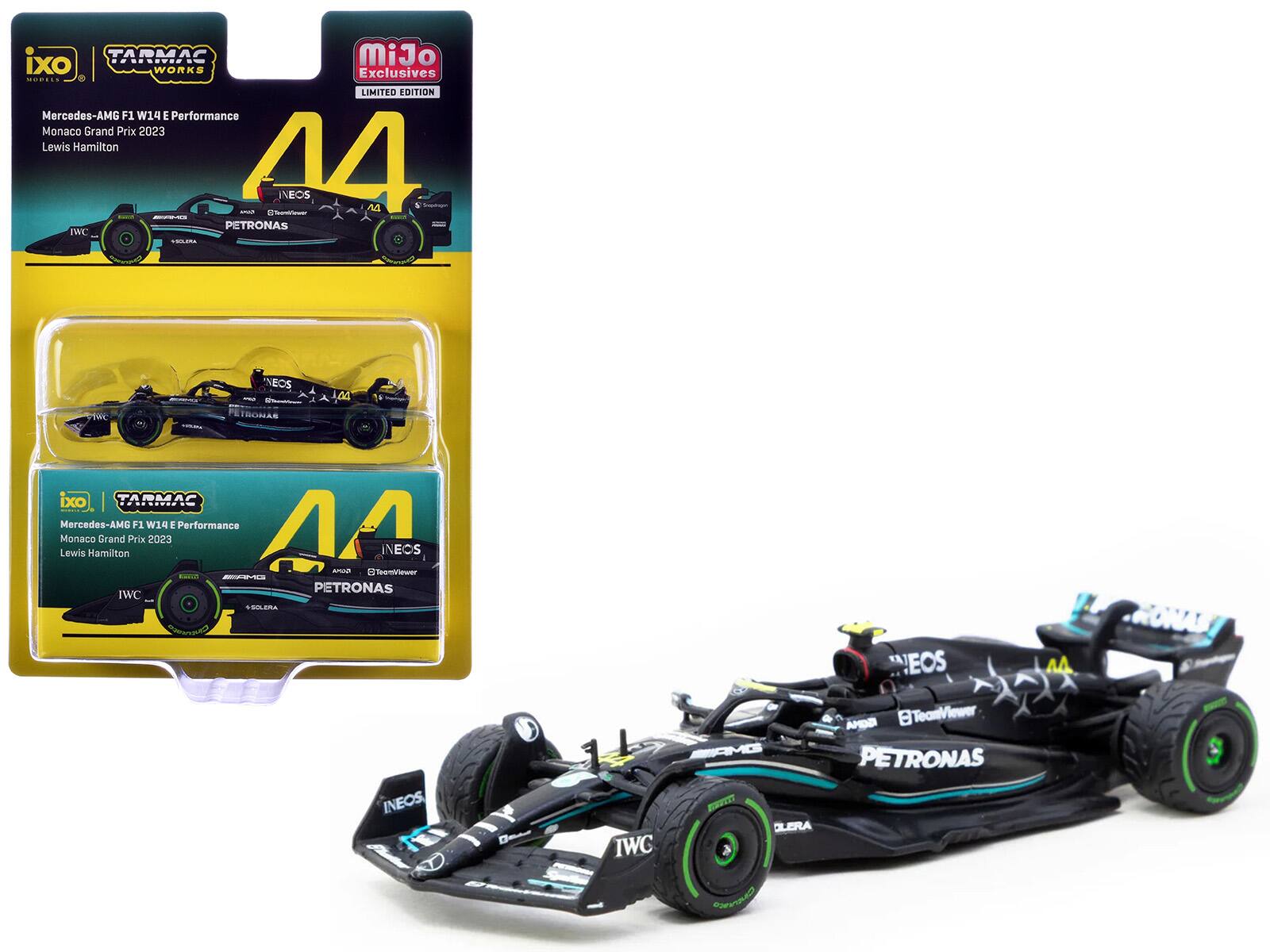 ixo TARMAC MiJo WORKS Exclusives LIMITED EDITION Mercedes-AMG F1 W14 E Performance Monaco Grand Prix 2023 Lewis Hamilton A4 INEOS PETRONAS IWC

NEOS FETRONAS IXO TARMAC Mercedes-AMG F1 W14 E Performance Monaco Lewis Hamilton Grand Prix 2023

INEOS TeamViewer - PETRONAS IWC 1500 EOS M RONAS INEOS TeamViewer