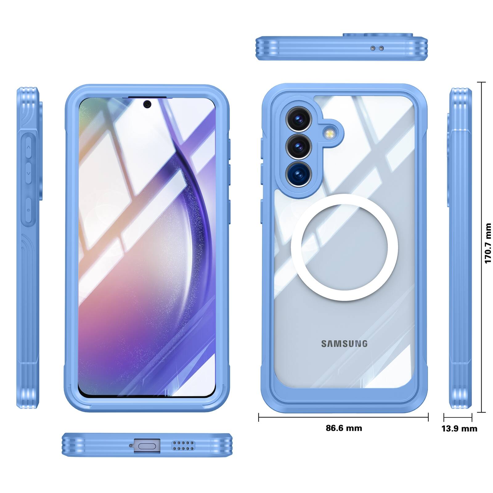 170.7 mm  
SAMSUNG  
86.6 mm  
13.9 mm