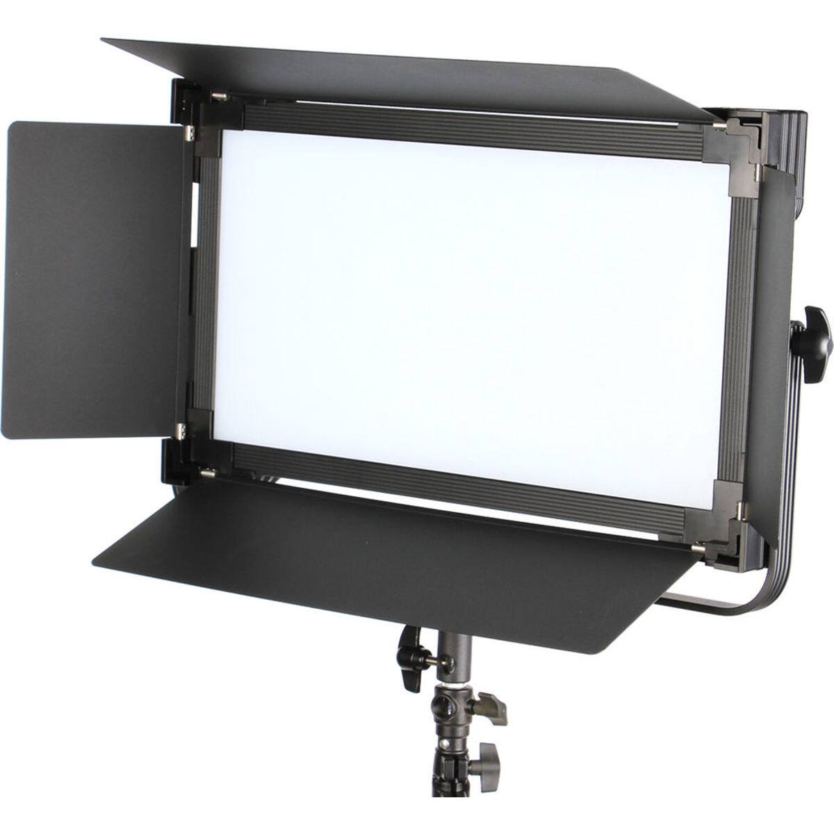 Alt View 3. CamelBak - Came-TV 1380 Bi-Color LED 2-Light Kit, Includes 2x 4-Way Barndoor, 2x Power Adapter, 2x DMX Cable, 2x AC Power Cord,.