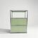 Alt View 4. Malletson - 3 Tier Modular Metal Sideboard Storage Cabinet, Modern Grid-Style, for Dining Room, Living Room or Office - Green.