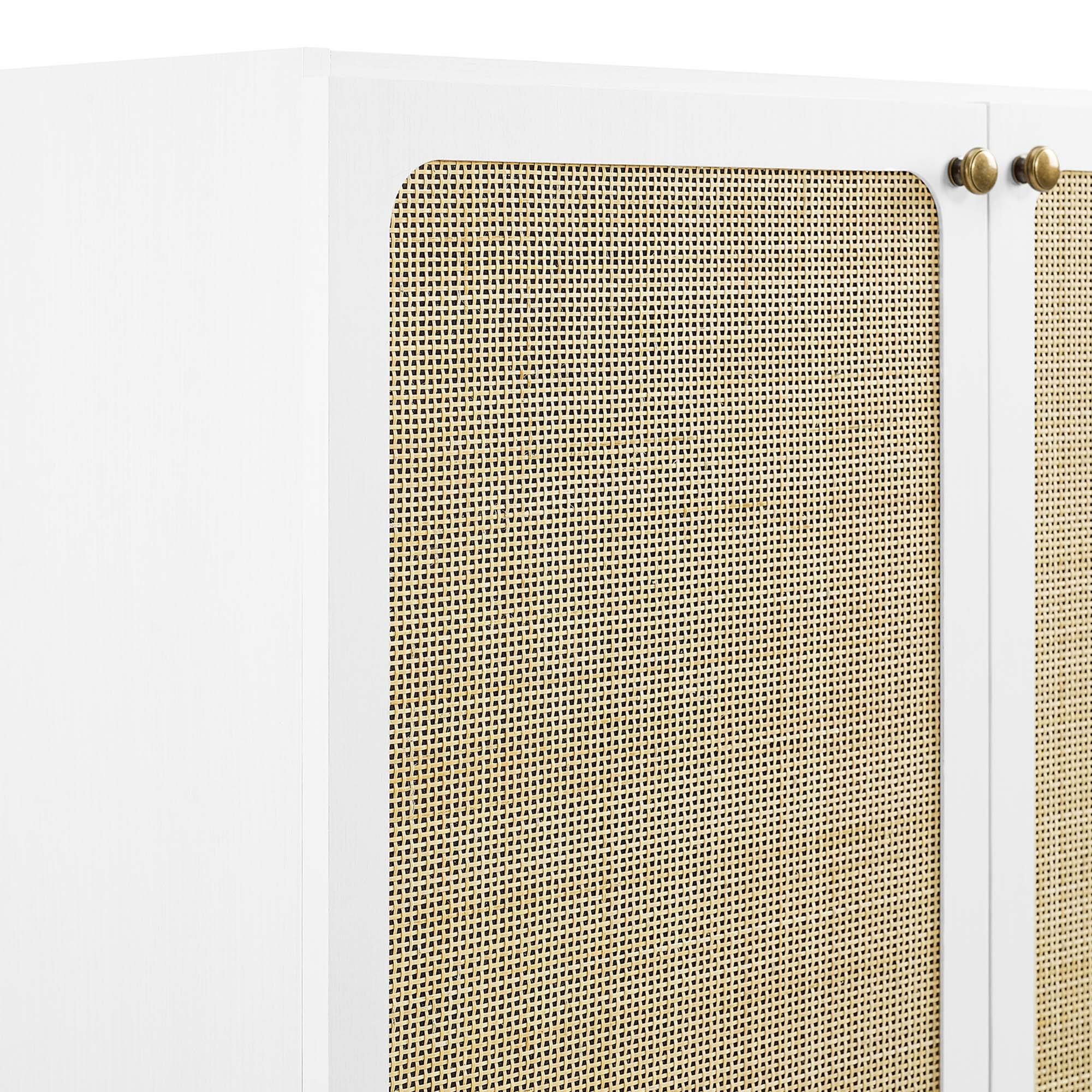 Alt View 6. Modway - Chaucer Bathroom Cabinet Basin Not Included by Modway - White.